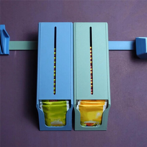 Tea Bag Storage Box Removable Tea Bag Storage Box Kitchen Storage Box Countertop Storage Box for Home Studio 2