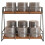 Bathroom Counter Organizer 2 Tier Cup Riser Stand Display Shelf Desktop Storage Rack for Perfumes Countertop Dorm 5