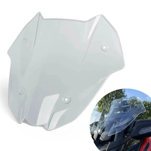 Motorcycle Windshield Windscreen Wind Shield Deflectore for  X-MAX300 XMAX300 XMAX 300 Tech MAX 2025 Black 1