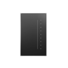 Tuya Dimmer Lichtschalter WLAN US-Standard 1-Wege--Schalter Helligkeitsanpassung App-Fernbedienung Sprachsteuerung Grau
