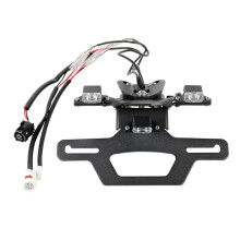 Support de Plaque D'Immatriculation avec Éclairage LED pour Moto pour YZF R1 R1M R1S, Suppression Du Garde-Boue Arrière