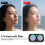 Magnetic Filter for  Dual Lens Camera Light Pollution Filter UV CPL 1/4 Black Diffusion Filter 1/4 Black Diffusion 4