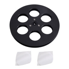7 Inch 6 Hole Takeup Reel Empty Take Reel for 1/4" Reel to Reel Tape Machines