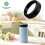 2pcs Replacement Lid for  Colster Cans, Jar Lids Reusable Plastic Flip Cap Lid , Cans Part 2