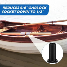 16 Pcs Oar Lock Socket Inserts 1/2" Kayak Paddle Lock Bushings Kayak Bushings Canoe Paddle Holder Accessories