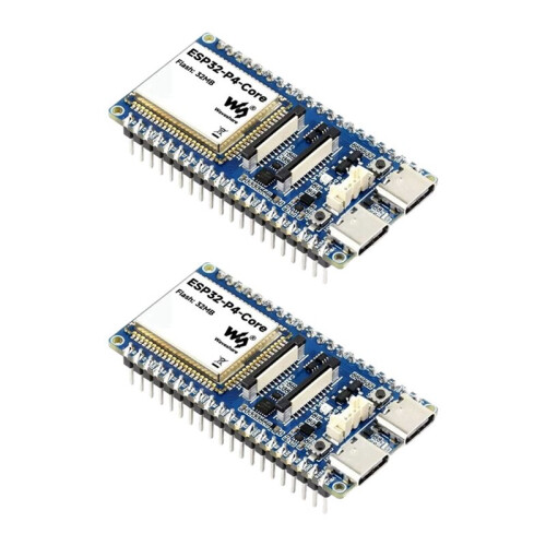 Waveshare 2PCS ESP32-P4-Core Development Board Dual-Core RISC-V Supports /CSI/USB OTG2.0 32MB Moudle