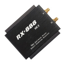 RX-888 MKII SDR-Funkempfänger, SDR-Amateurfunkempfänger, LTC2208 16-Bit-ADC, Direktabtastungsempfänger R828D