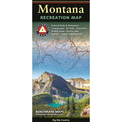 Montana Recreation Map Other Book