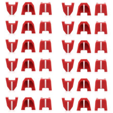 36pcs 42-38-0017 No-Mar Pad Kit for M18 2746-20 Nailer Tip, 18 Gauge Nailer for Nailers Bit