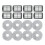 16 Pcs for 3i P10 Ultra Vacuum Cleaner Accessories Mop Filter 1