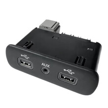 68294075AA USB Interface Latest-USB Console Aux Connector Hub for Challenger Ram 68322813AD 68322813AC