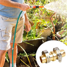 4-Pack Hose Repair Kit for 3/4"-5/8" Water Hoses with Stainless Clamps for Garden Hose Mending