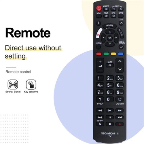 Replace N2QAYB00111 Remote Control for  TV N2QAYB00111 Remote Control 2