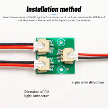 LED Double Light Strip Magnetic Installation 24V LED Light Strip for Flashforge Adventurer 5M AD5M AD5M Pro AD5X