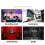 4 in 1 Microphone Clip Stereo T-Bar Thread Adapter Bar Mount Stand Tripod Floor Stand for Interview Speech Chorus Studio 4
