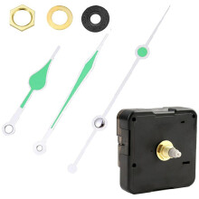 Silent Clocks Kit Quartz Clock Mechanism Replacement Kit, DIY Wall Clock Repair Parts with Silent Motor and Hands