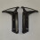 Motorcycle Front  Bracket for  Z900RS 2018-2025 Mud Guard Bracket Holder Accessories Black 3