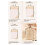 8 Set Expandable Mesh Packing Cubes for Travel , Compression Organizer with Bags Grey 5
