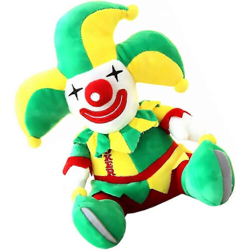 Almofada de Pelúcia Palhaço Verde Decorativo para Quarto e Presente