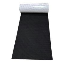 Surfboard Traction EVA Deck Pad, 2400*300mm Black Non-slip Footpad for Surfboard SUP Yatch Deck