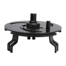 Einstellbarer3-Backen Kraftstofftankdeckel-Schlüssel, Eisen,87-170 mm, Werkzeug für Autoreparatur