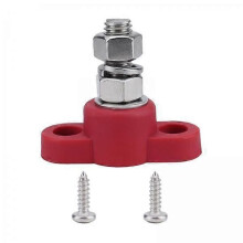 M10 Klemmenblock Edelstahl kompatibel mit12V24V Wohnmobil Yacht Batteriesysteme2 Stück54mm x45mm