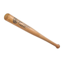 Solid Wood Baseball Bat 54cm, Comfortable Shock-absorbing Grip, for Children and Adults Batting Practice, Indoor Outdoor Family Activities