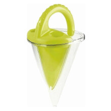 Spilling Funnel Ultimate Sand and Water Mixing Toy, Green Plastic Children’s Beach Toy for Outdoor Sand Play and Castle Building