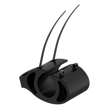 Uchwyt zegarka na kierownicę rowerową, kompatybilny z większością marek smartwatchy, wykonany z ABS, do jazdy outdoorowej, 7,8 x 4 cm