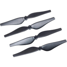 Low Noise CW CCW Propeller Blades compatible with DJI Tello Drone, Black Plastic, 4 Pairs, Replacement Drone Propellers