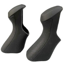 Capas de Silicone Compatível com Shimano Ultegra Di2 ST-6870 para Manetes de Travão de Bicicleta de Estrada, Substituição, Preto