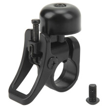 E-Scooter Klingel, Schwarze Aluminiumlegierung, Lauter Ton, leicht, mit Befestigungsschraube, kompatibel mit Xiaomi PRO PRO21S Lite