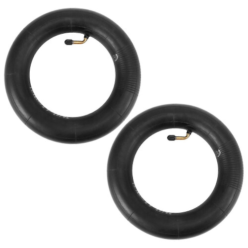 Câmara de Ar Compatível com Scooter Elétrico 10 Polegadas 70/65-6.5 Borracha Preta 2 Unidades