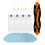 For  VC705R Replacement Parts Accessories Main Side Brush Filter Mop Cloth 2