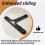 Sliding Board for TM7 with Teflon Gliders and Cut-Outs for Secure Stand - Protects Scale Function 1