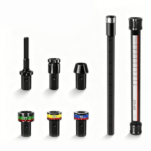 Ceiling Sleeve Portable Impact Batch Multifunctional Retractable 27-50CM Keel Nut Djustable Ceiling Leveling Sleeve 1