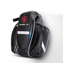 Wasserdichte Gepäckträgertasche für Fahrräder, großes Fassungsvermögen, abnehmbarer Schultergurt, inklusive Regenhülle