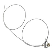 Ersatz-Handbremszug für Dreiräder, silberfarbenes Eisen, 150 cm Länge, für Fahrradbremsen