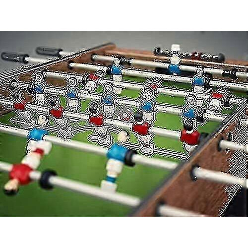 Bolas de Futebol de Mesa, Compatível com Mesas Padrão, 9 Peças, Diâmetro 1,42 Polegadas, Plástico Resistente, Cores Vibrantes 2
