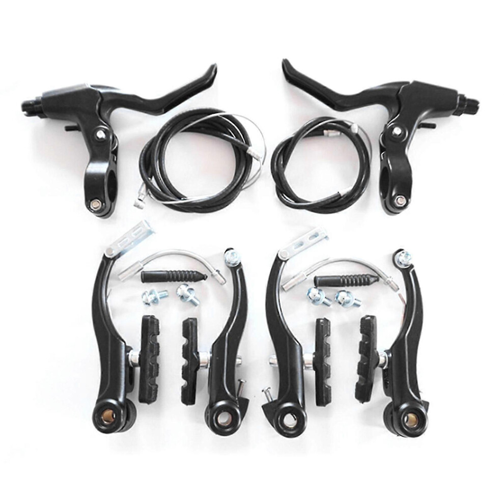 V-Brake Aluminium Alloy Bicycle Brake Set, Front And Rear Replacement For Mtb, Road And Mountain Bikes 6901168180051