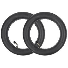 2 Pieces 10 X 2.125 Black Rubber Inner Tube compatible with 10x2 10x1.90 10x1.95 10x2.125 Electric Scooter Balance Wheelchair Tyres