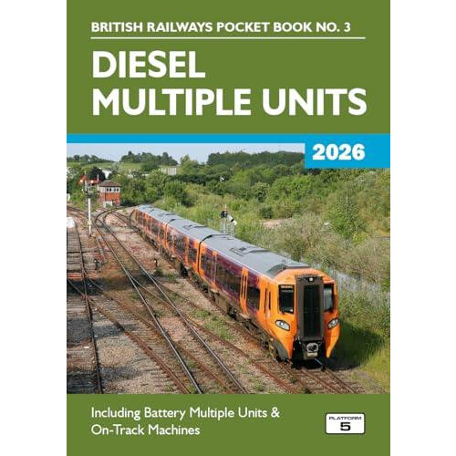 Diesel Multiple Units 2026 by Robert Pritchard Paperback Book