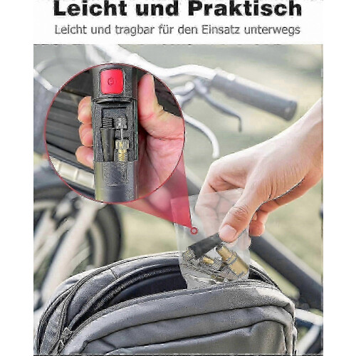 Adaptador de Bomba de Ar Compatível com Bosch EasyPump, Válvulas de Carro, Bicicleta e Agulhas para Bolas 1