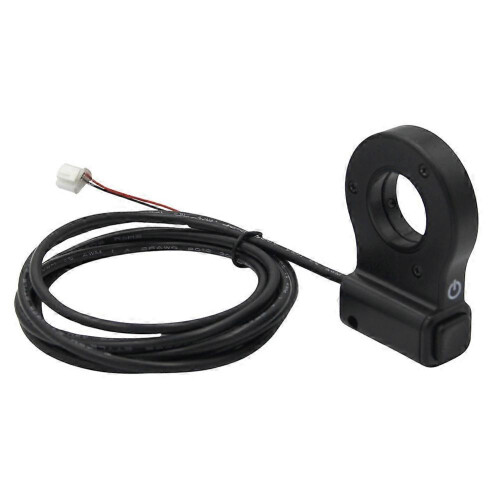 Interruptor Esquerdo para Bicicleta Elétrica Compatível com DYU D3F D2, Material ABS Plástico, Design Ergonômico