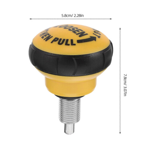 Pull Pin Spring Knob Compatible with Exercise Bikes, Gym Equipment Replacement 1
