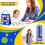 Visual Schedule Chart with 70 Cards for Children, Autism ADHD ASD Daily Routine Felt Board 4