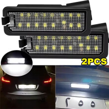 2pcs Car LED Rear License Number Plate Light Lamp CANBus for   6N2 9N 6R 6C  B6 B7