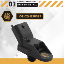1PCS 0261230029 Manifold Absolute Pressure Sensor for  S40 S60 S70 S80 V40 V70 XC70 9125462 Auto Accessories