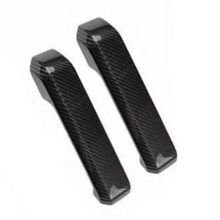 Car Inner Door Grab Handle Door Handle Trim Cover for F150 2015-2020 Car Interior Accessories Black