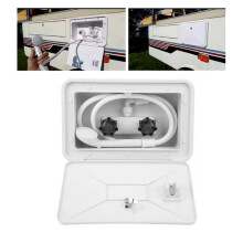 RV Exterior Shower Box Quick Connect Sprayer & Hose Faucet Hose for Motorhome Boat Accessories